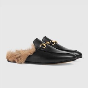 Authentic Gucci Women’s Princeton Leather Slipper